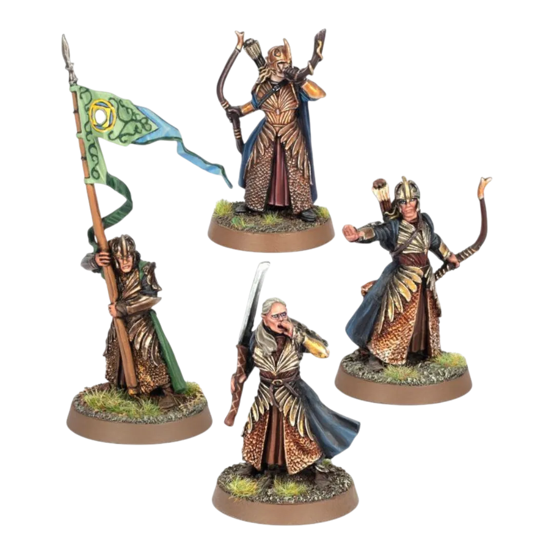 Galadhrim Elf Commanders (LOTR - Good)-Games Workshop-Radaddel