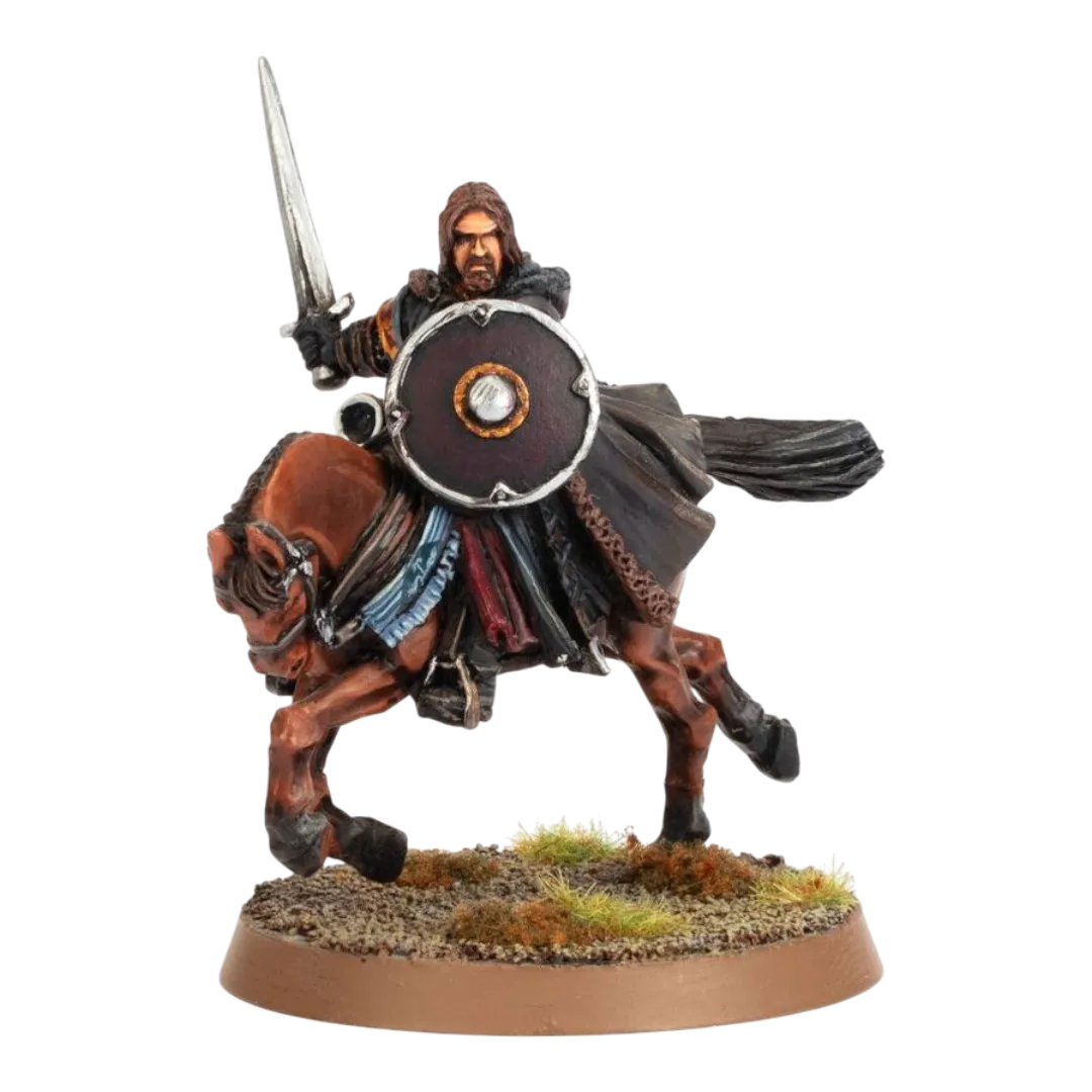 Boromir (Mounted) (LOTR - Good)-Games Workshop-Radaddel