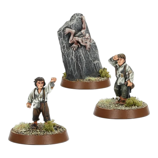Frodo Baggins, Samwise Gamgee & Gollum (LOTR - Good)-Games Workshop-Radaddel