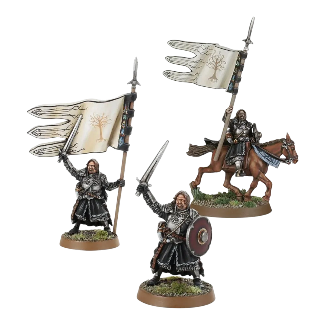 Boromir Captain of the White Tower (Foot & Mounted) (LOTR - Good)-Games Workshop-Radaddel