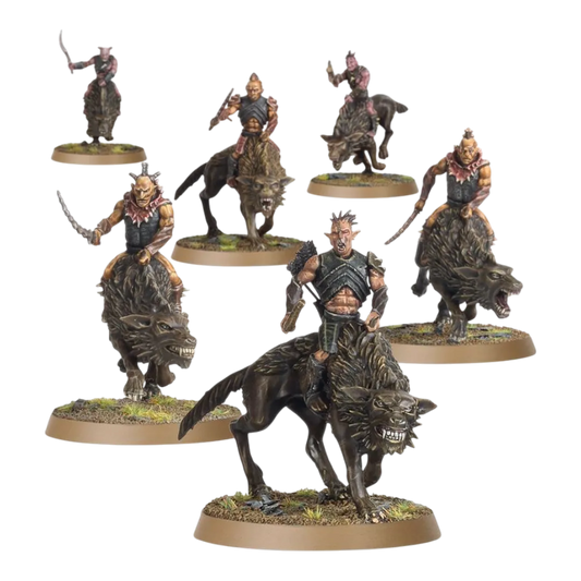 Hunter Orcs on Fell Wargs (Hobbit - Evil)-Games Workshop-Radaddel