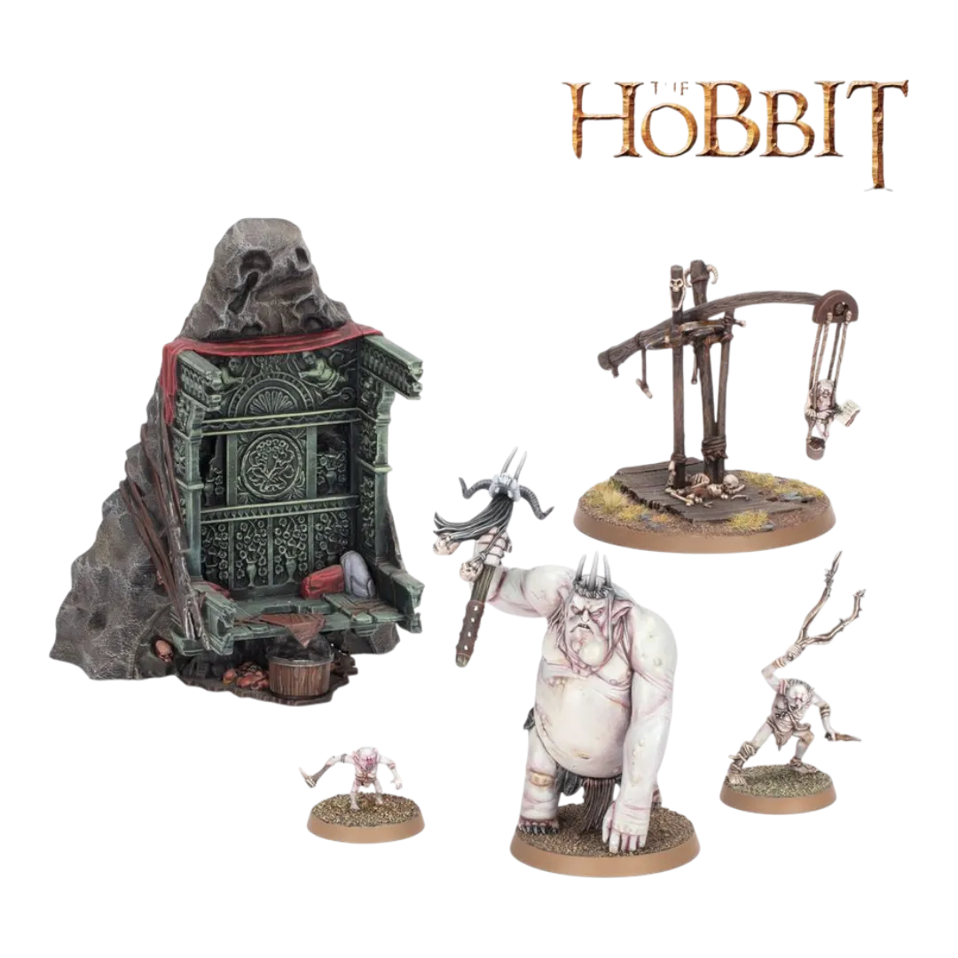 Goblin King & Retinue (Hobbit - Evil)-Games Workshop-Radaddel