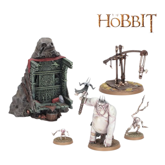 Goblin King & Retinue (Hobbit - Evil)-Games Workshop-Radaddel