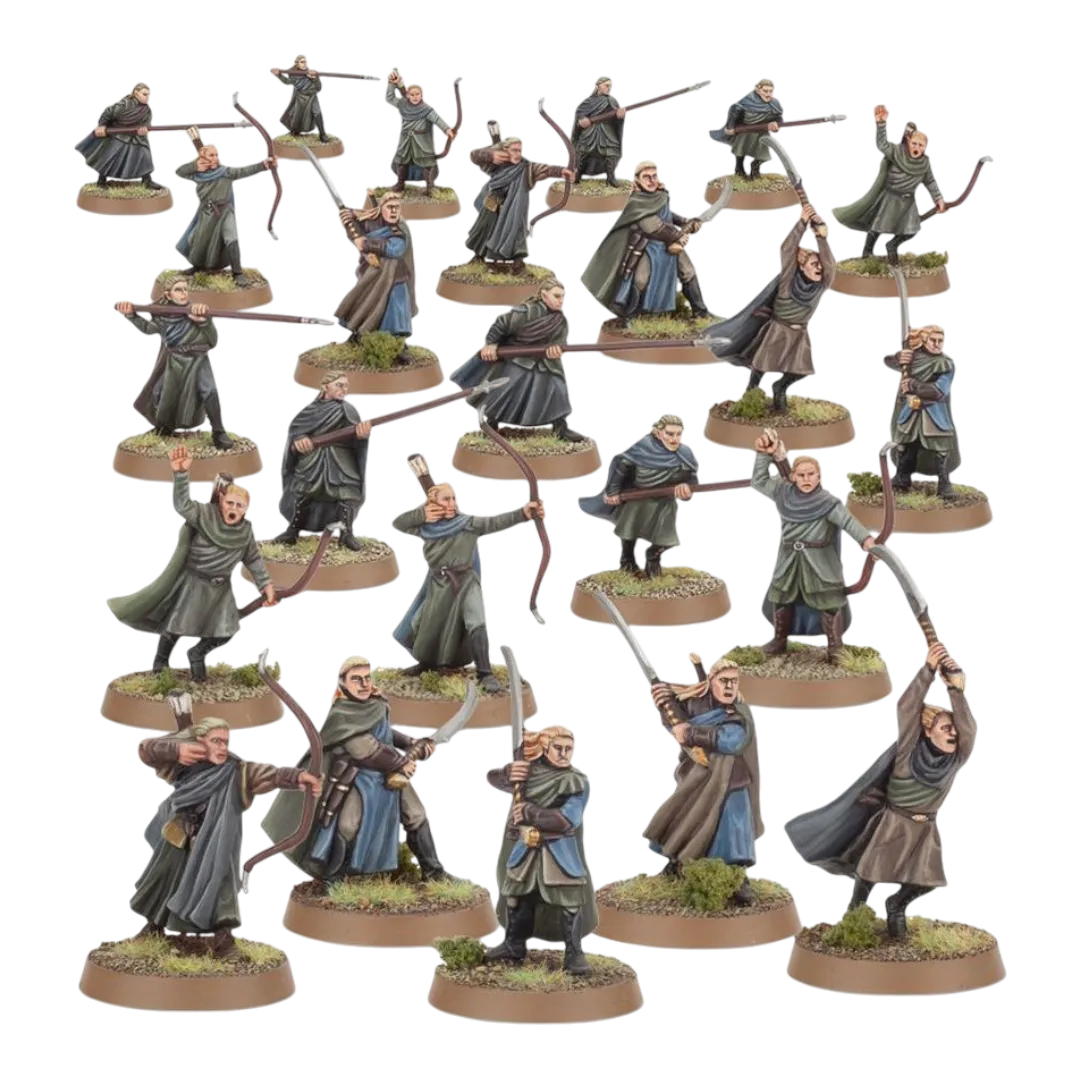 Wood Elf Warriors (LOTR - Good)-Games Workshop-Radaddel