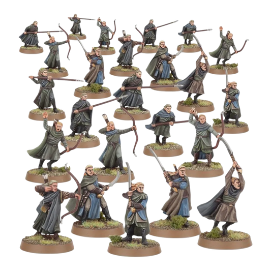 Wood Elf Warriors (LOTR - Good)-Games Workshop-Radaddel