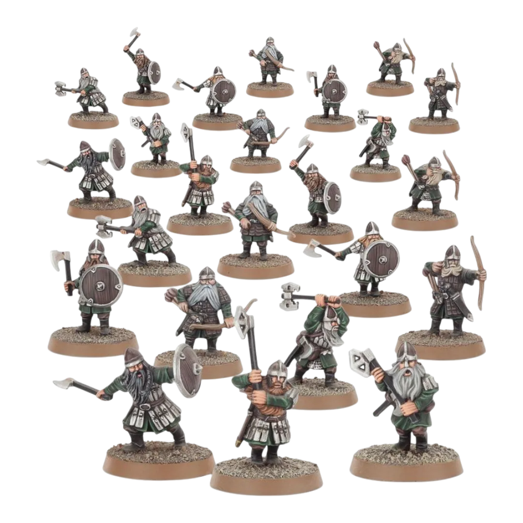 Dwarf Warriors (LOTR - Good)-Games Workshop-Radaddel
