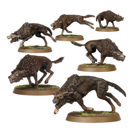 Fell Wargs (Hobbit - Evil)-Games Workshop-Radaddel