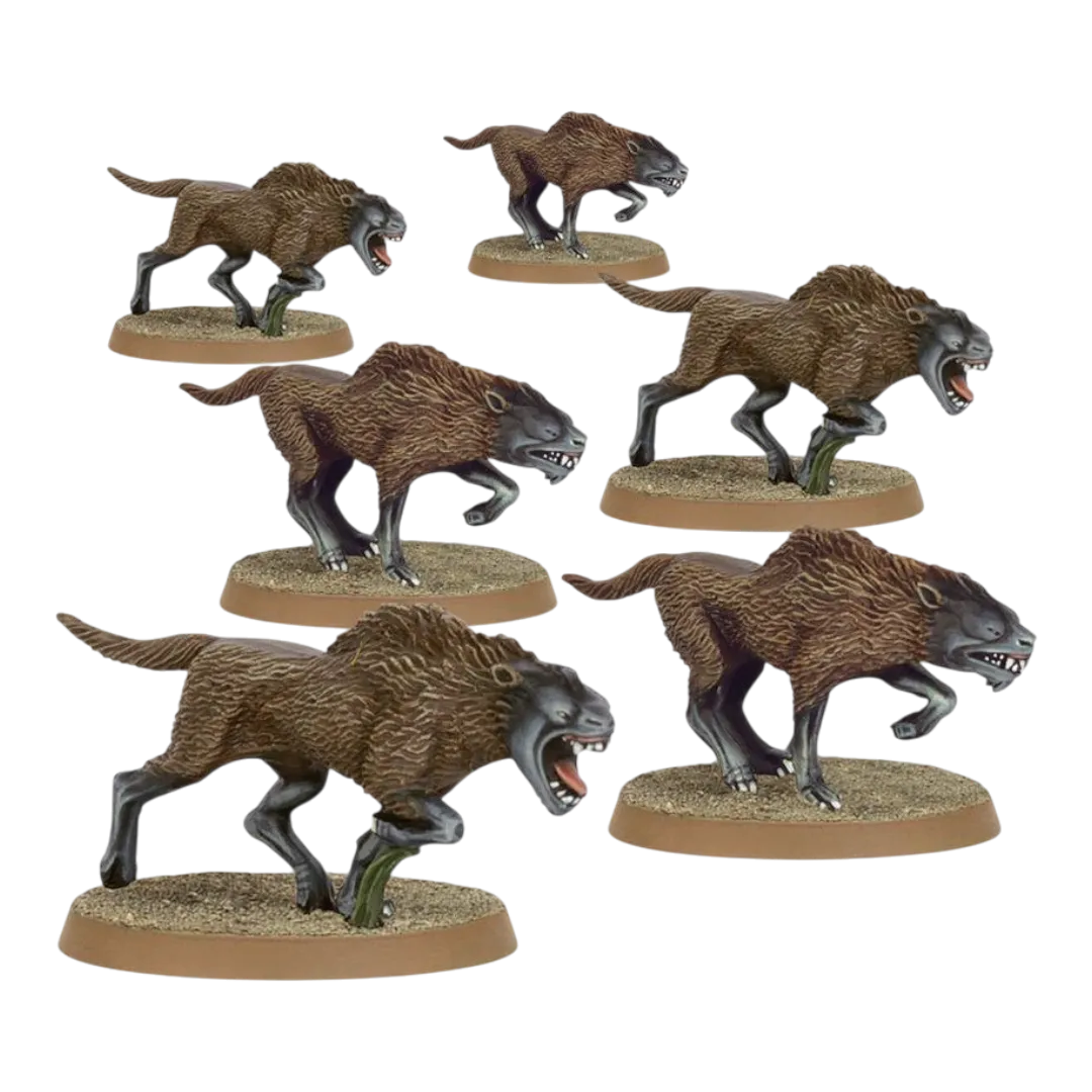 Wild Wargs (LOTR - Evil)-Games Workshop-Radaddel