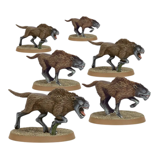 Wild Wargs (LOTR - Evil)-Games Workshop-Radaddel