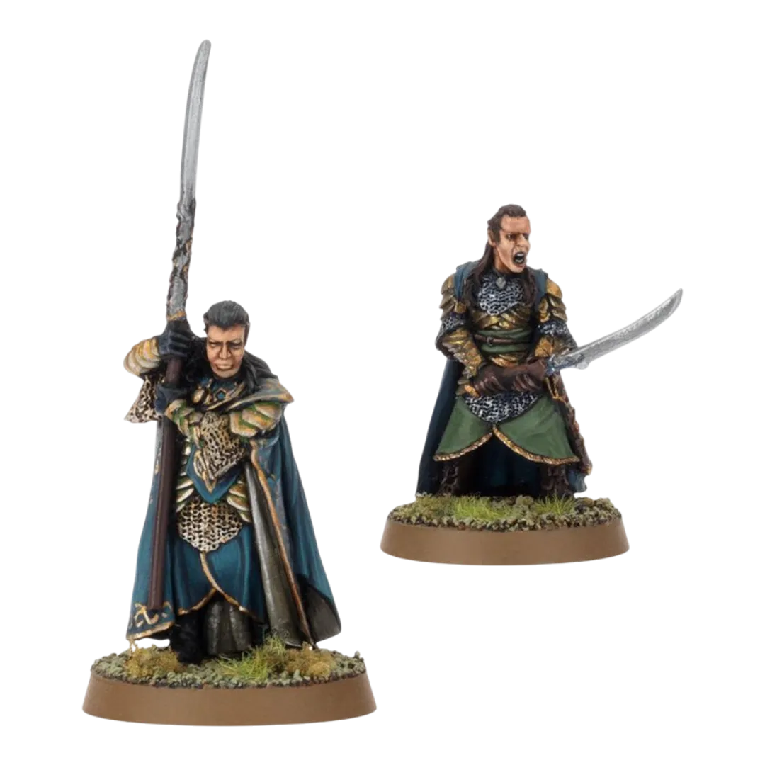 Elrond and Gil-Galad (LOTR - Good)-Games Workshop-Radaddel