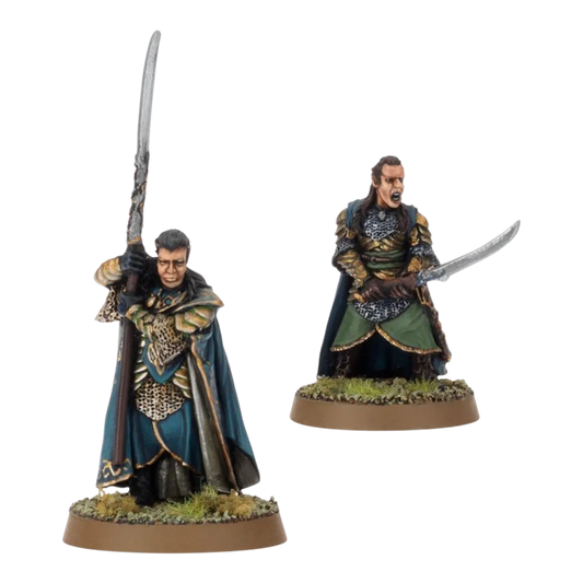 Elrond and Gil-Galad (LOTR - Good)-Games Workshop-Radaddel