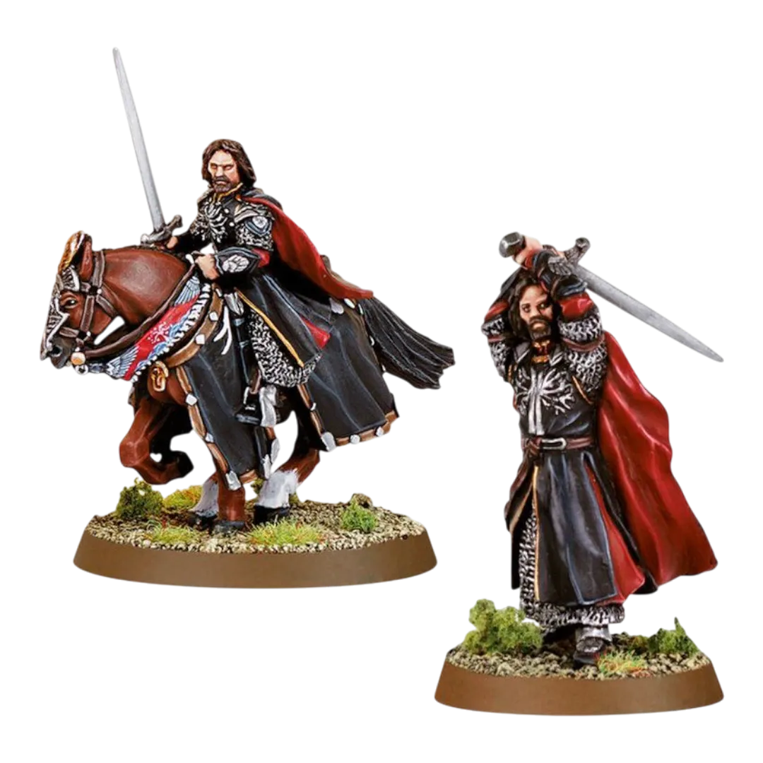 Aragorn (The Black Gate) (LOTR - Good)-Games Workshop-Radaddel