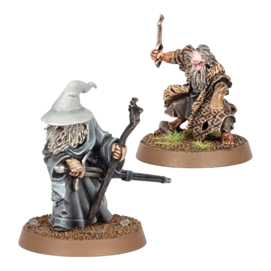 Thrain the Broken and Gandalf the Grey (LOTR - Good)-Games Workshop-Radaddel