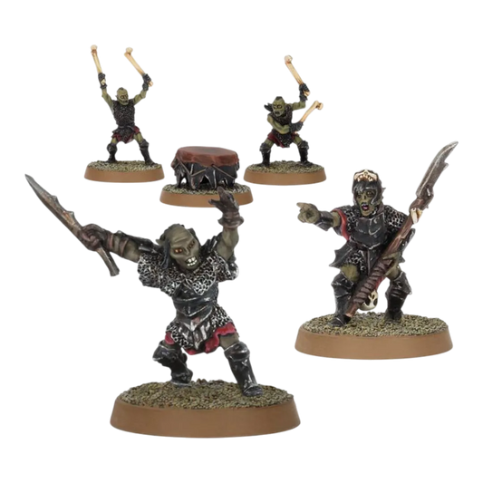 Moria Goblin Commanders (LOTR - Evil)-Games Workshop-Radaddel