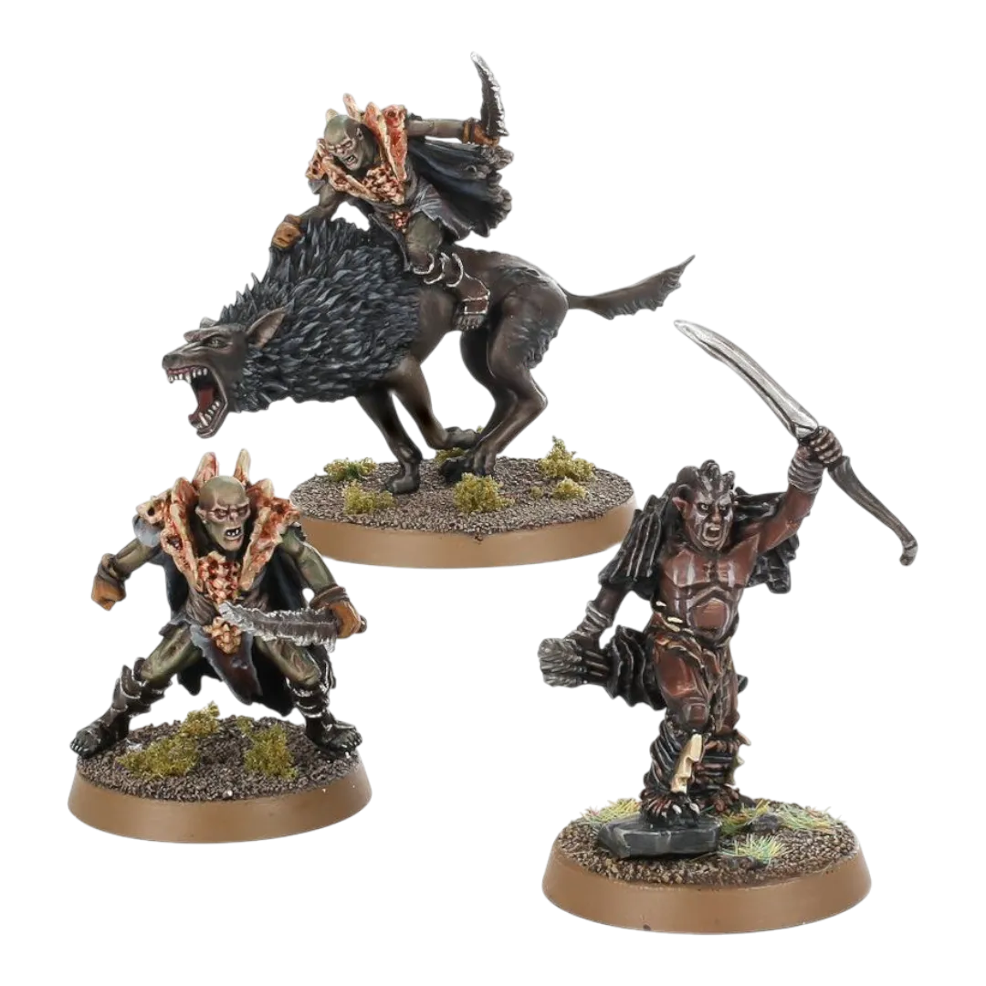 Narzug & Fimbul Hunter Orc Captains (Hobbit - Evil)-Games Workshop-Radaddel