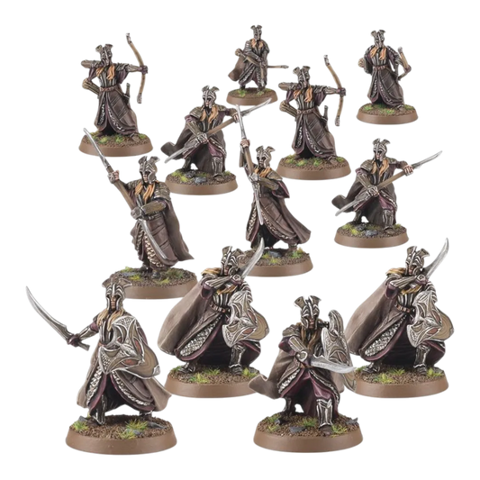 Mirkwood Armoured Elves Warband (Hobbit - Good)-Games Workshop-Radaddel