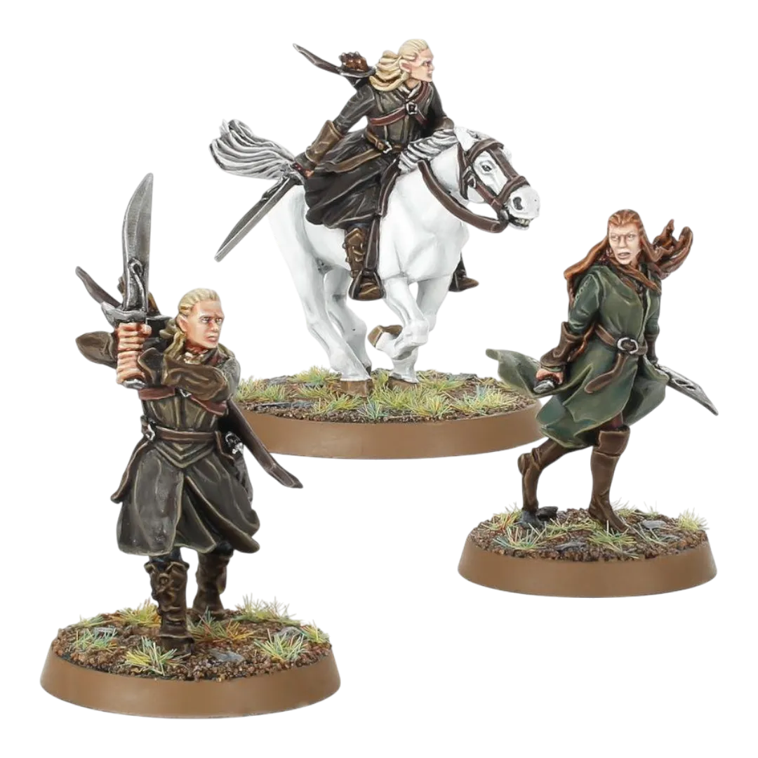 Legolas & Tauriel Mirkwood Hunters (Hobbit - Good)-Games Workshop-Radaddel