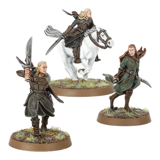 Legolas & Tauriel Mirkwood Hunters (Hobbit - Good)-Games Workshop-Radaddel