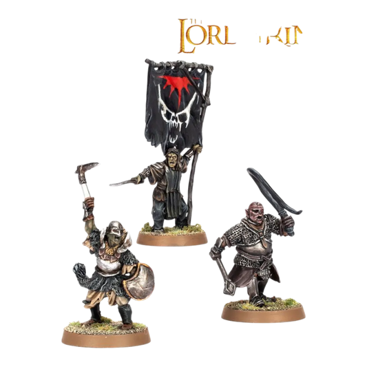 Mordor Orc Commanders (LOTR - Evil)-Games Workshop-Radaddel