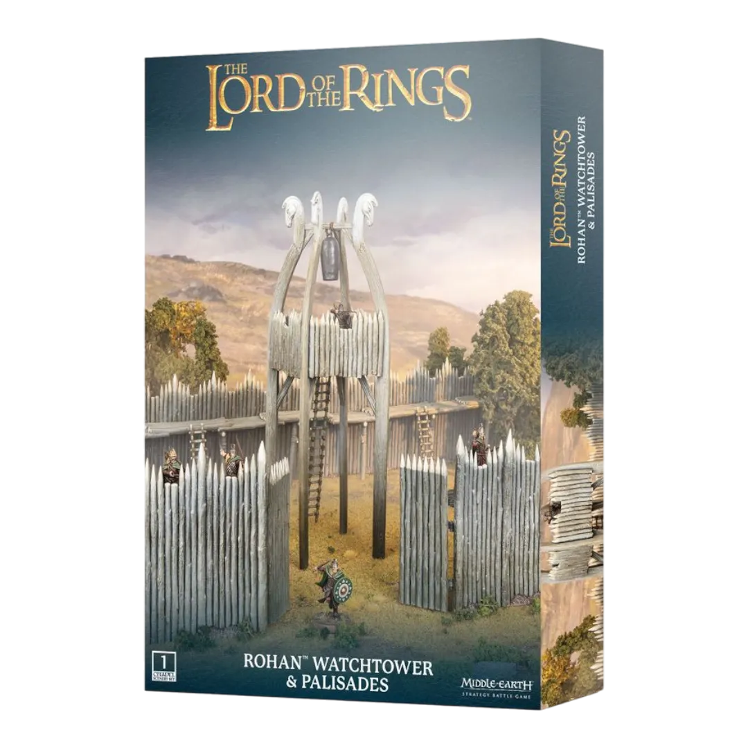Rohan Watchtower & Palisades (Middle-Earth - Gelände)-Games Workshop-Radaddel