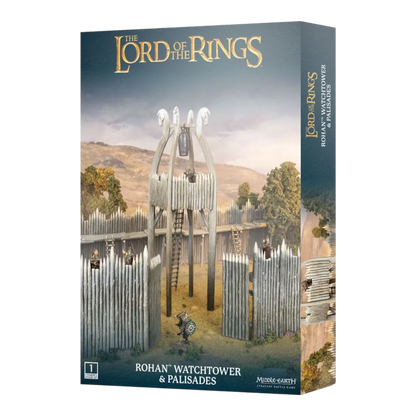 Rohan Watchtower & Palisades (Middle-Earth - Gelände)-Games Workshop-Radaddel