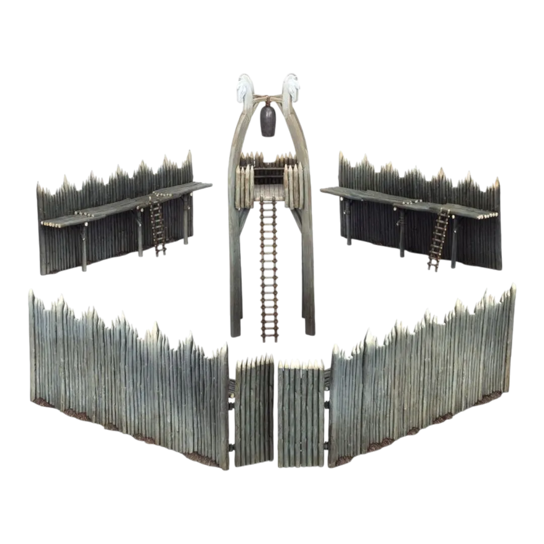 Rohan Watchtower & Palisades (Middle-Earth - Gelände)-Games Workshop-Radaddel
