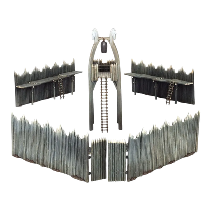 Rohan Watchtower & Palisades (Middle-Earth - Gelände)-Games Workshop-Radaddel