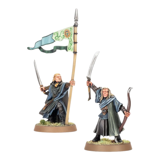 Lorien Elf Commanders (LOTR - Good)-Games Workshop-Radaddel