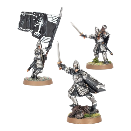 Minas Tirith Commanders (LOTR - Good)-Games Workshop-Radaddel