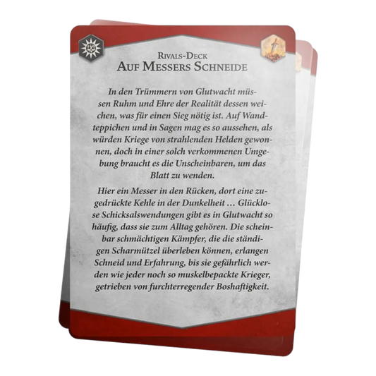 WHU Rivals Deck: Auf Messers Schneide (deutsch)-Games Workshop-Radaddel