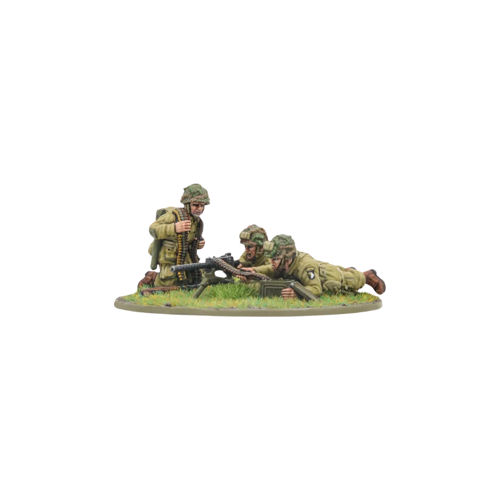 US Airborne (D-Day) Platoon MMG team-Warlord Games-Radaddel
