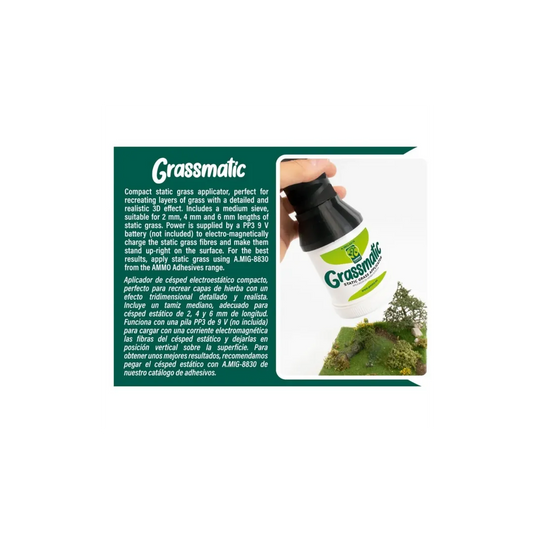 Grassmatic - Statischer Grasapplikator-Mig Jimenez-Radaddel