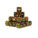 Inquisition Gold Dice 16mm Round (25 Stück)-Baron of Dice-Radaddel