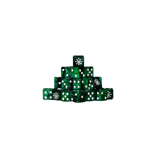 Tainted Knight Green Dice 12mm Mini (25 Stück)-Baron of Dice-Radaddel