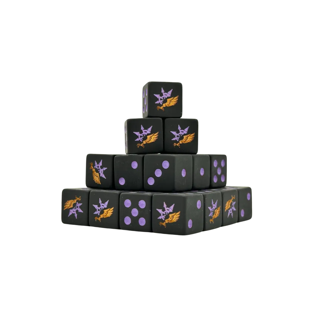 Children of Chaos Dice 16mm Square (25 Stück)-Baron of Dice-Radaddel