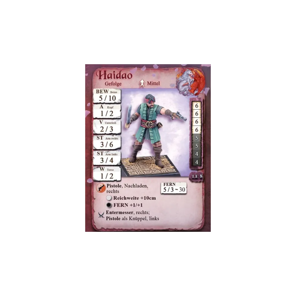 Haidao & Shisho | Tianyu-Freebooter Miniatures-Radaddel