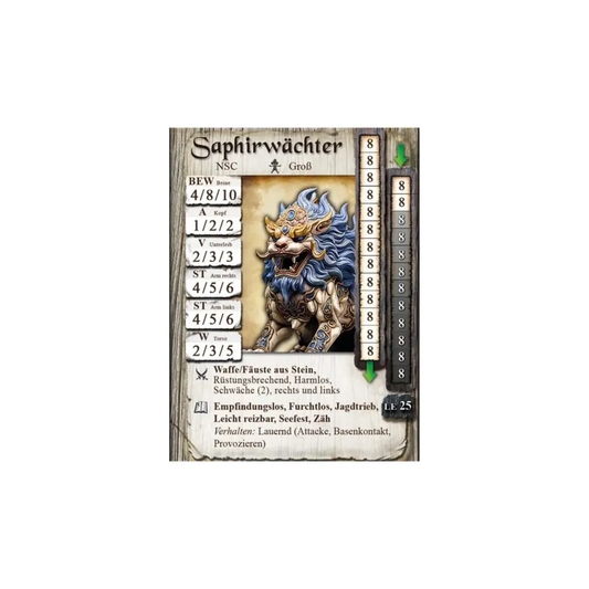 Wächterlöwen-Set, grün-Freebooter Miniatures-Radaddel