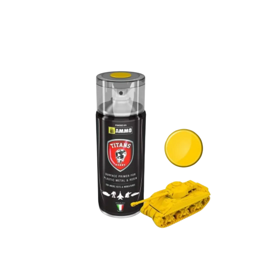 TITANS HOBBY Imperial Yellow Matt Primer-Mig Jimenez-Radaddel