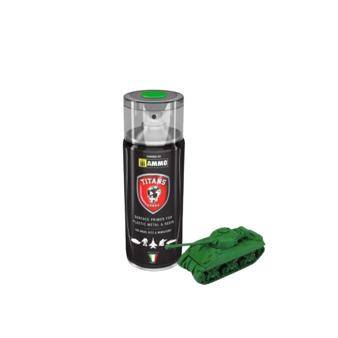 TITANS HOBBY Emerald Green Matt Primer-Mig Jimenez-Radaddel