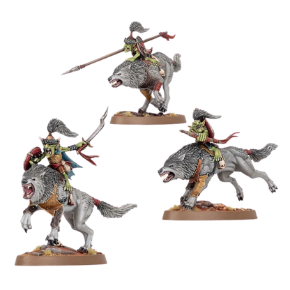 Gloomspite Gitz: Snarlboss and Wolfgit Retinue-Games Workshop-Radaddel