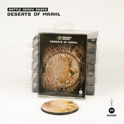 Deserts of Maahl - Round 80mm (x1)-Gamers Grass-Radaddel