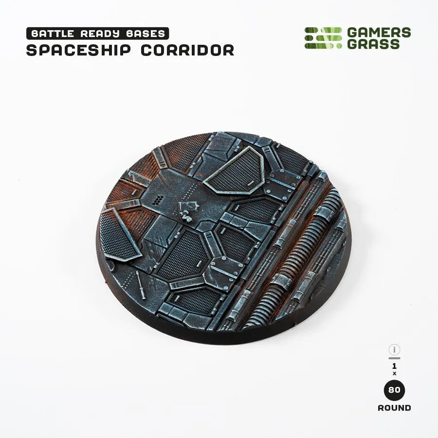 Spaceship Corridor - Round 80mm (x1)-Gamers Grass-Radaddel
