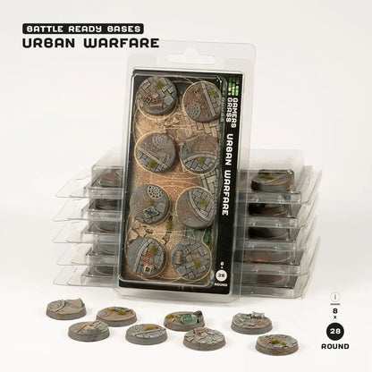 Urban Warfare - Round 28mm (x8)-Gamers Grass-Radaddel