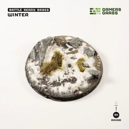 Winter - Round 80mm (x1)-Gamers Grass-Radaddel