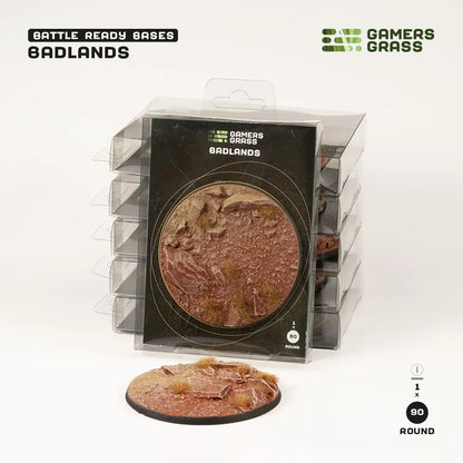 Badlands - Round 90mm (x1)-Gamers Grass-Radaddel
