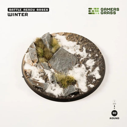 Winter - Round 90mm (x1)-Gamers Grass-Radaddel