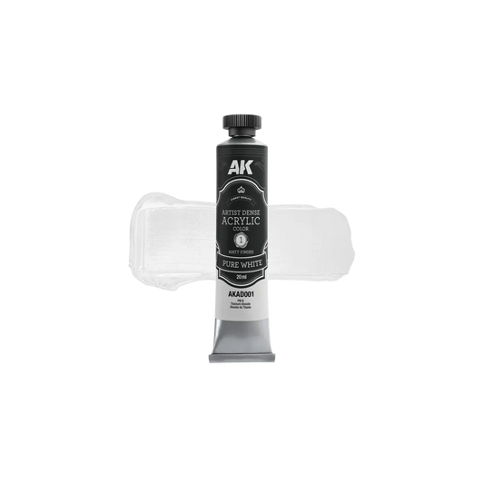 Pure White - Dense Acrylic-AK-Interactive-Radaddel
