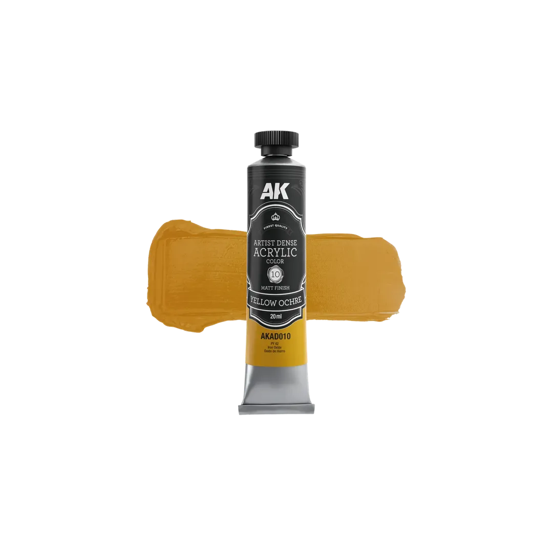 Yellow Ochre - Dense Acrylic-AK-Interactive-Radaddel