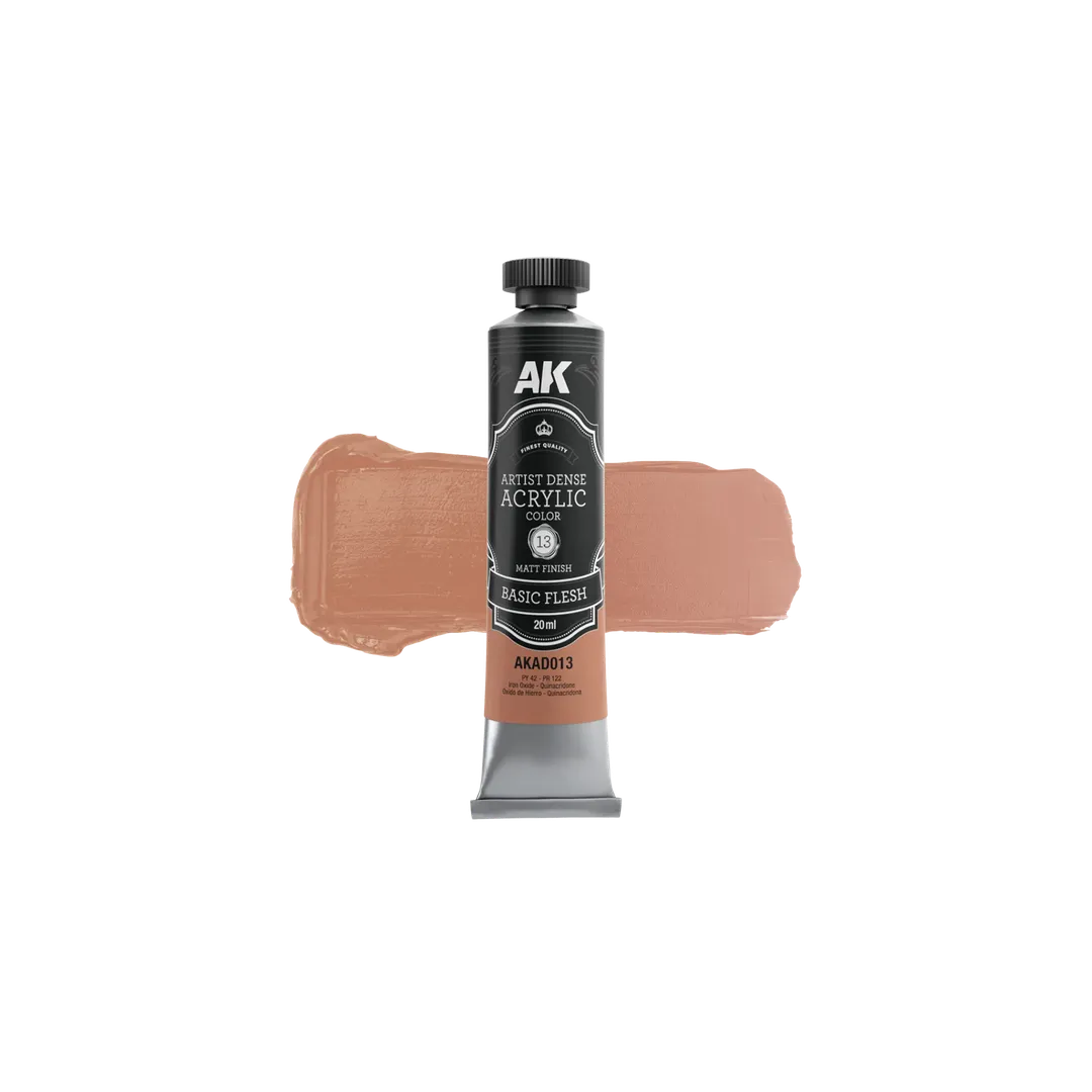 Basic Flesh - Dense Acrylic-AK-Interactive-Radaddel