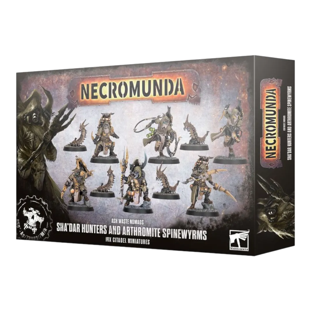 Necromunda: Sha'Dar Hunters & Arthromite Spinewyrms-Games Workshop-Radaddel